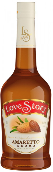 Ликер "Love Story" Amaretto Aroma, 0.5 л