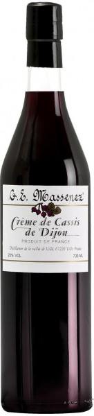 Ликер Massenez, Creme de Cassis de Dijon, 0.7 л