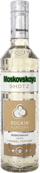 Ликер "Moskovskaya Shotz" Rockin Popcorn, 0.5 л