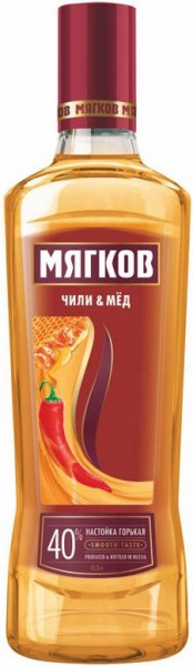 Ликер "Myagkov" Chilli & Honey, Bitter, 0.5 л