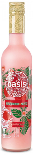 Ликер Oasis, Strawberry&Slivki, 0.5 л