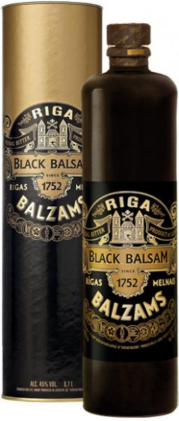 Ликер Riga Black Balsam, gift tube, 0.7 л