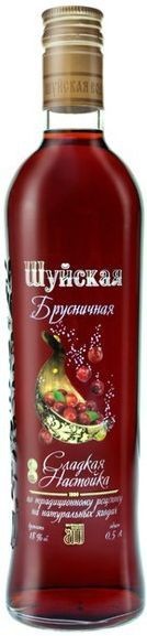 Ликер "Shuyskaya", Cowberry, 0.5 л