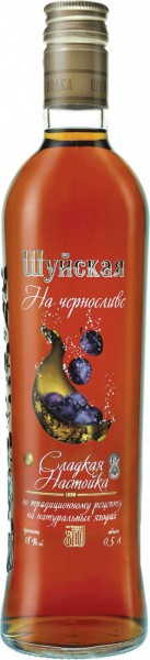 Ликер "Shuyskaya", Prune, 0.5 л