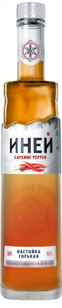 Ликер "Sverkayushiy Iney" Cayenne Pepper, Bitter, 0.5 л