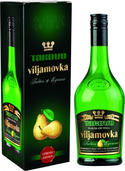 Ликер Takovo, "Viljamovka", gift box, 0.7 л