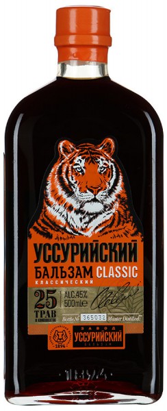 Ликер "Ussuriyskiy Balsam", 0.5 л