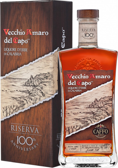 Ликер "Vecchio Amaro del Capo" Riserva, gift box, 0.7 л