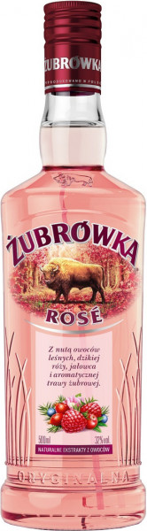 Ликер "Zubrovka" Rose, 0.5 л