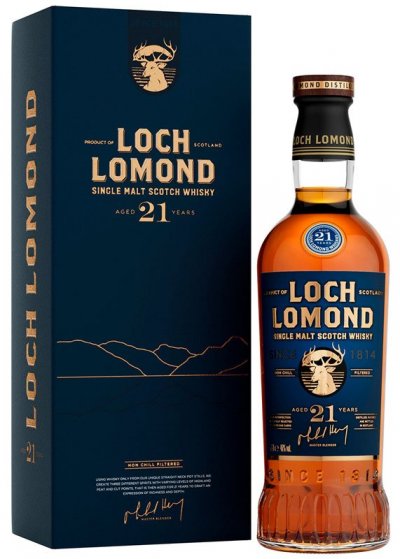 Виски "Loch Lomond" 21 Years Old (46%), gift box, 0.7 л