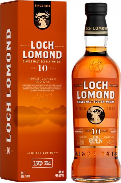 Виски "Loch Lomond" 10 Years Old, gift box, 0.7 л