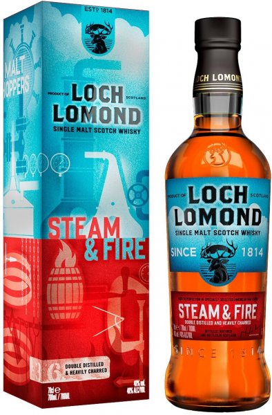 Виски "Loch Lomond" Steam & Fire, gift box, 0.7 л