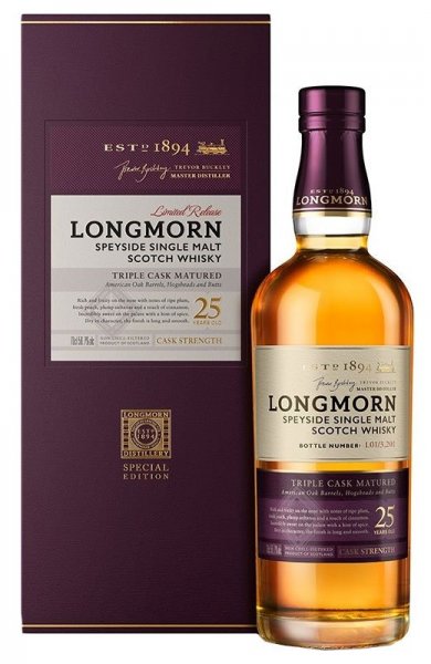 Виски "Longmorn" 25 Years Old, gift box, 0.7 л