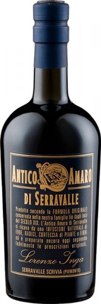 Ликер "Lorenzo Inga" Antico Amaro di Serravalle, 0.5 л