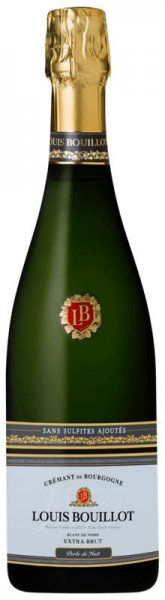 Игристое вино Louis Bouillot, Blanc de Noirs, Cremant de Bourgogne (Sans Sulfites) AOC