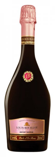 Игристое вино Louis Bouillot, "Perle d'Or" Rose Millesime, Cremant de Bourgogne AOC, 2015