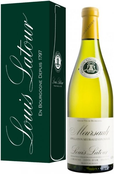 Вино Louis Latour, Meursault AOC Blanc, 2018, gift box