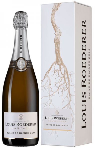 Шампанское Louis Roederer, Brut Blanc de Blancs, 2014, "Grafika" gift box