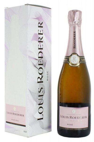 Шампанское Louis Roederer, Brut Rose AOC, 2015, "Grafika" gift box
