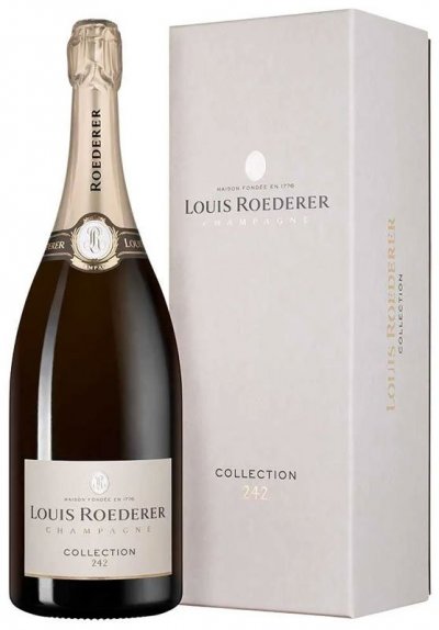 Шампанское Louis Roederer, Collection 242, gift box "Deluxe", 1.5 л
