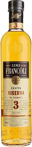 Граппа Luigi Francoli "Riserva del Piemonte", 0.7 л