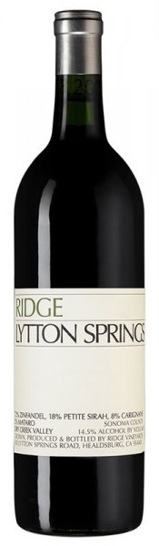 Вино Ridge, "Lytton Springs", 2019