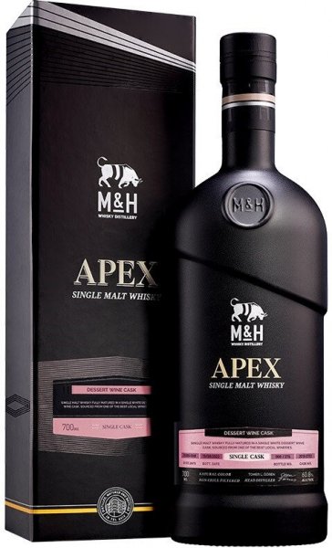 Виски M&H, "Apex" Dessert Wine Cask, gift box, 0.7 л