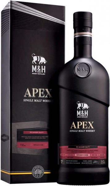 Виски M&H, "Apex" PX Sherry Butt, gift box, 0.7 л