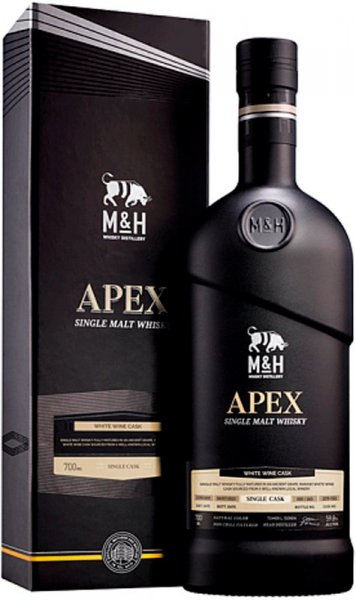 Виски M&H, "Apex" White Wine Cask, gift box, 0.7 л