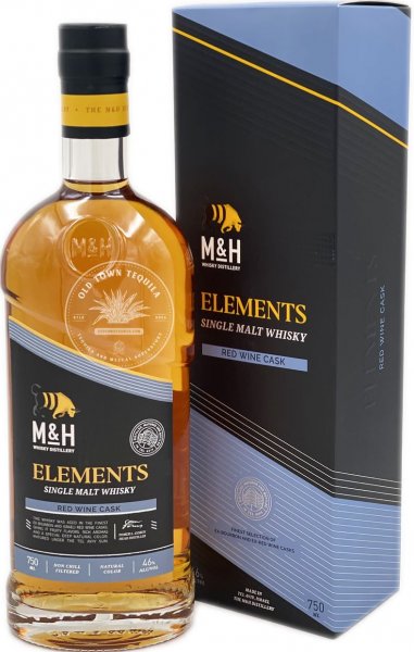 Виски M&H, "Elements" Red Wine, gift box, 0.7 л