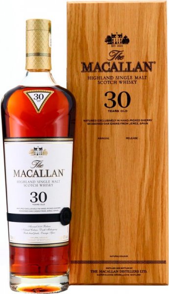 Виски Macallan 30 years old, gift box, 0.7 л
