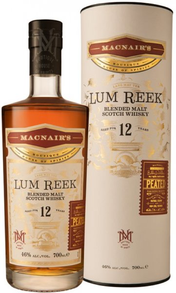 Виски "MacNair's" 12 Years Old Lum Reek, in tube, 0.7 л