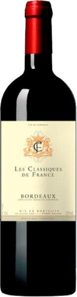 Вино Maison Bouey, "Les Classiques de France" Rouge, Bordeaux AOC, 2020