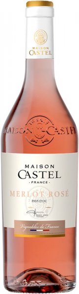 Вино Maison Castel, Merlot Rose, Pays d'Oc IGP, 2021