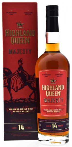 Виски "Highland Queen" Majesty 14 Years Old, gift box, 0.7 л