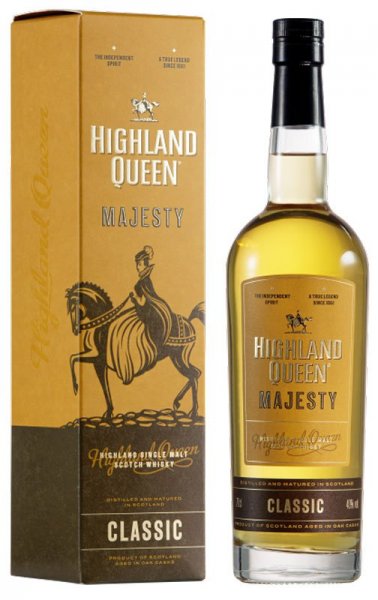 Виски "Highland Queen" Majesty Classic, gift box, 0.7 л