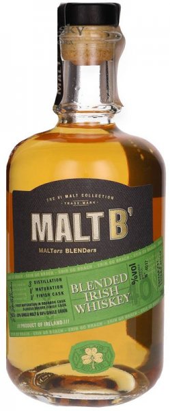 Виски "Malt B'" Irish Blended, gift box, 0.7 л