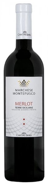 Вино "Marchese Montefusco" Merlot, Terre Siciliane IGT, 2022