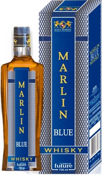 Виски "Marlin Blue" Whisky, gift box, 0.75 л