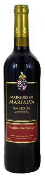 Вино "Marques de Marialva" Colheita Seleccionada Tinto, Bairrada DOC, 2017