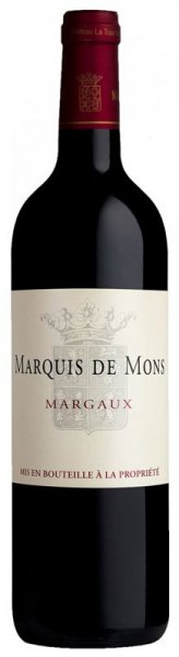 Вино "Marquis de Mons", Margaux AOC, 2017