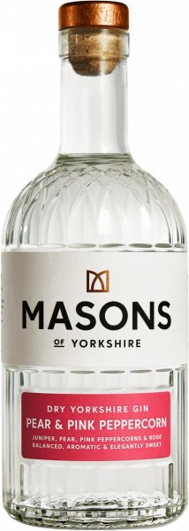 Джин "Masons of Yorkshire" Pear & Pink Peppercorn, 0.7 л