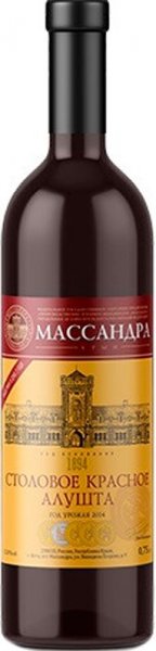 Вино Massandra, Stolovoye Krasnoye "Alushta"