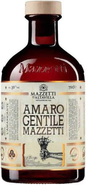 Ликер "Mazzetti" Amaro Gentile, 0.7 л