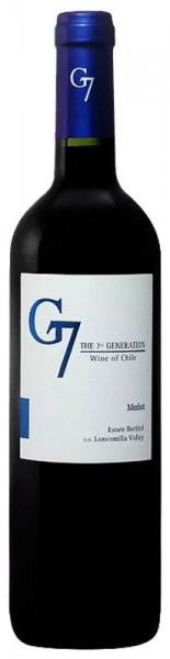 Вино Vina Carta Vieja, "G7" Merlot, Loncomilla Valley DO, 2021