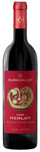 Вино "Alma Valley" Merlot, 2020