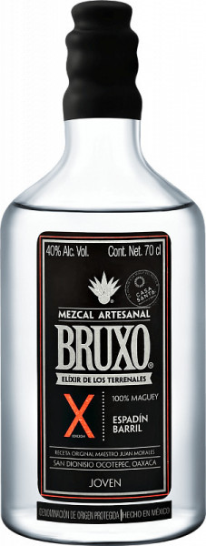 Мескаль "Bruxo" X, Mezcal Joven, 0.7 л
