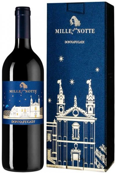 Вино "Mille e una Notte", Contessa Entellina DOC, 2013, gift box