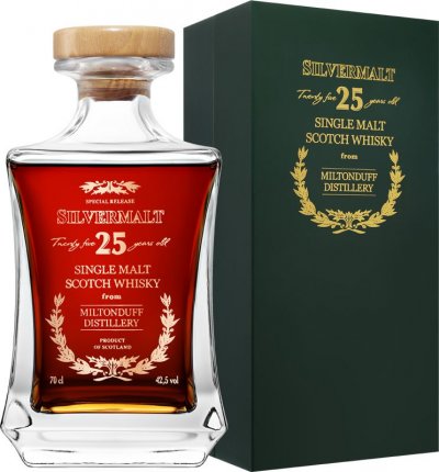 Виски "Silvermalt" Miltonduff 25 Years Old, gift box, 0.7 л
