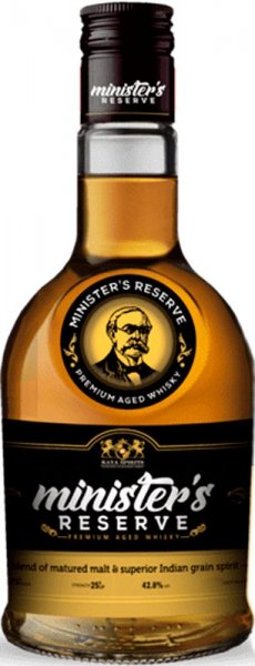 Виски "Minister's Reserve", Premium Aged Whisky, 180 мл